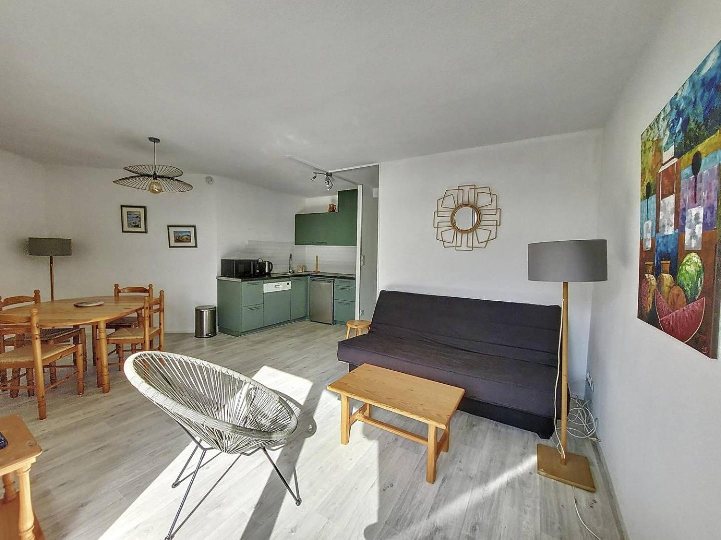 V-Landes 02-Vieux Boucau Appartement 4 Personnes Avec Vue Sur Le Lac Marin Dans Residence Avec Piscine 뷰부코레방 외부 사진